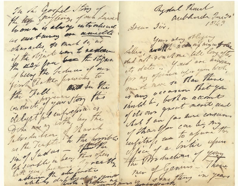 Letter to unknown recipient