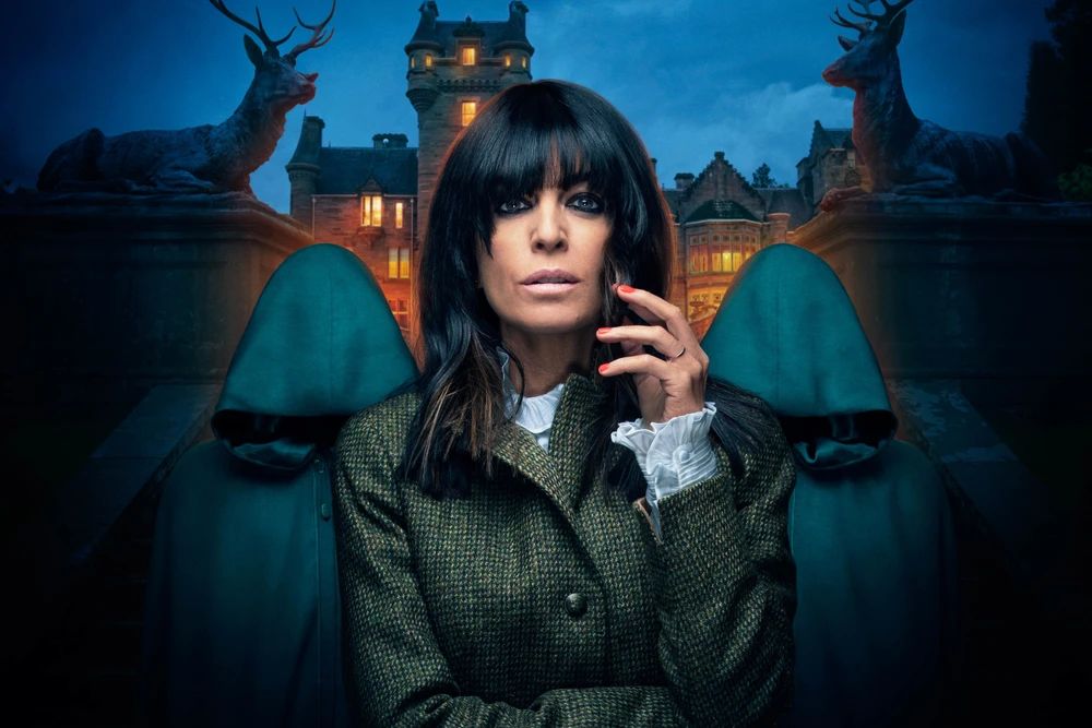 Claudia Winkleman in The Traitors. Credit: BBC Studio Lambert Associates Mark Mainz